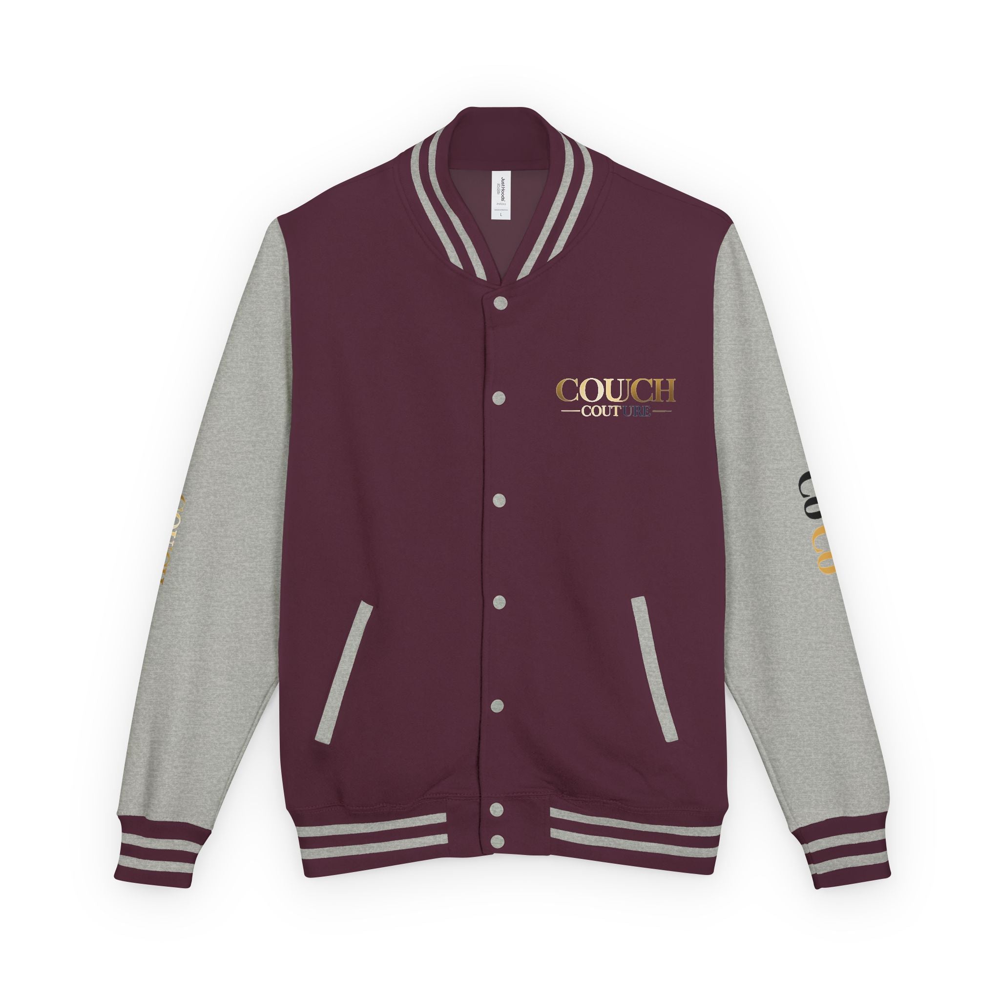 Letterman Jacket — Retro Bubblegum Statue Varsity Jacket