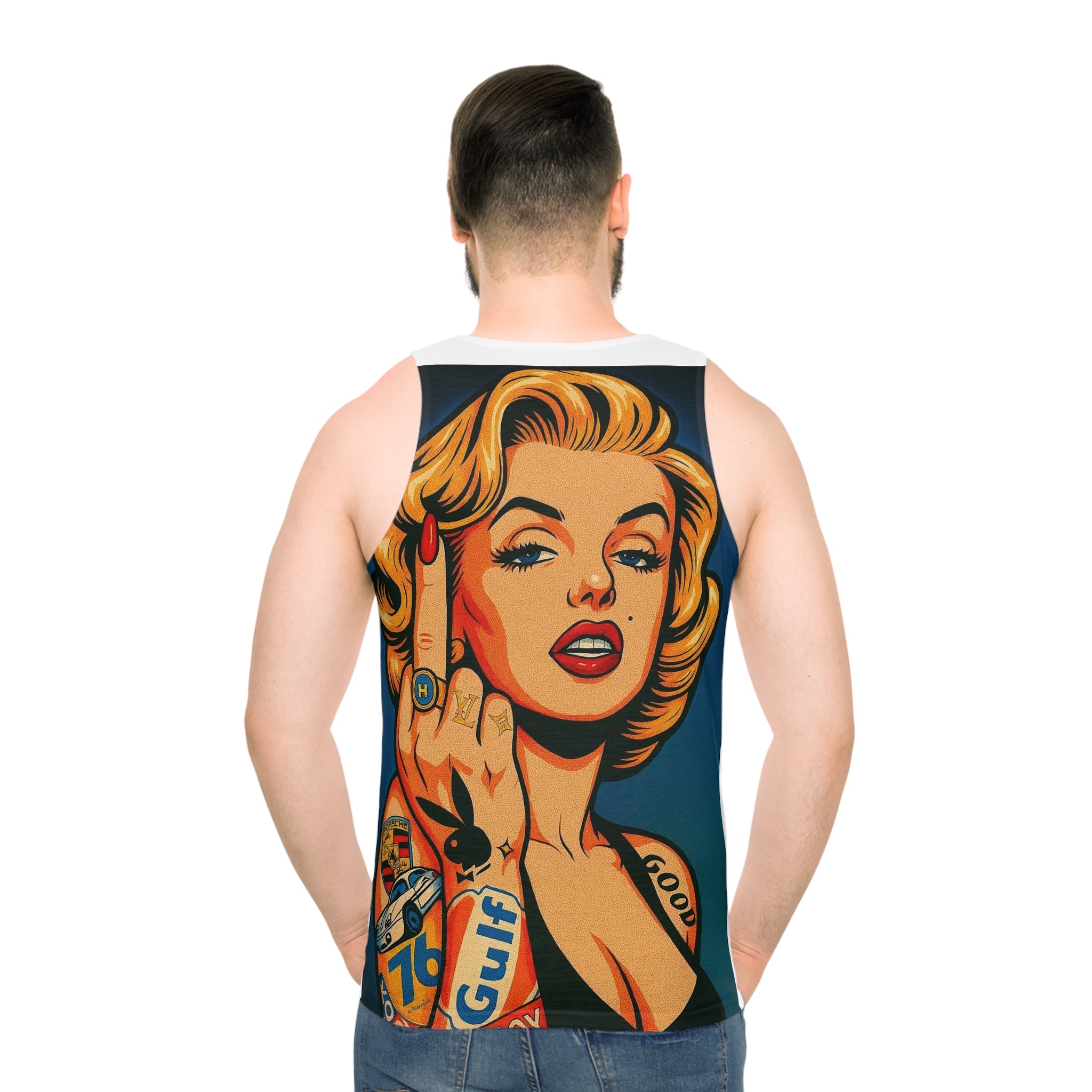 Harley Quinn x Marilyn Monroe Badass Graphic Tank Top