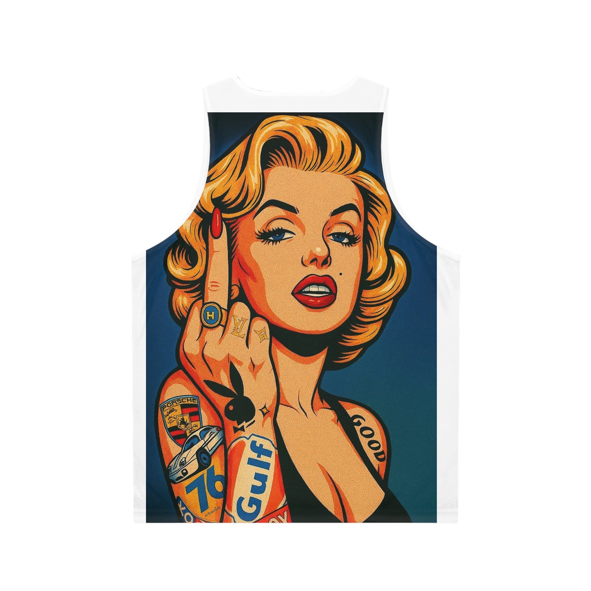 Harley Quinn x Marilyn Monroe Badass Graphic Tank Top