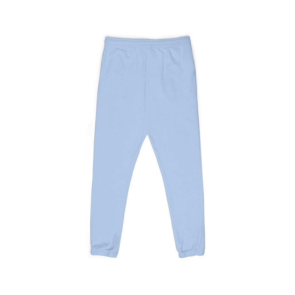 Crew Code Faded Logo Sweatpants — Garment-Dyed Fleece Joggers