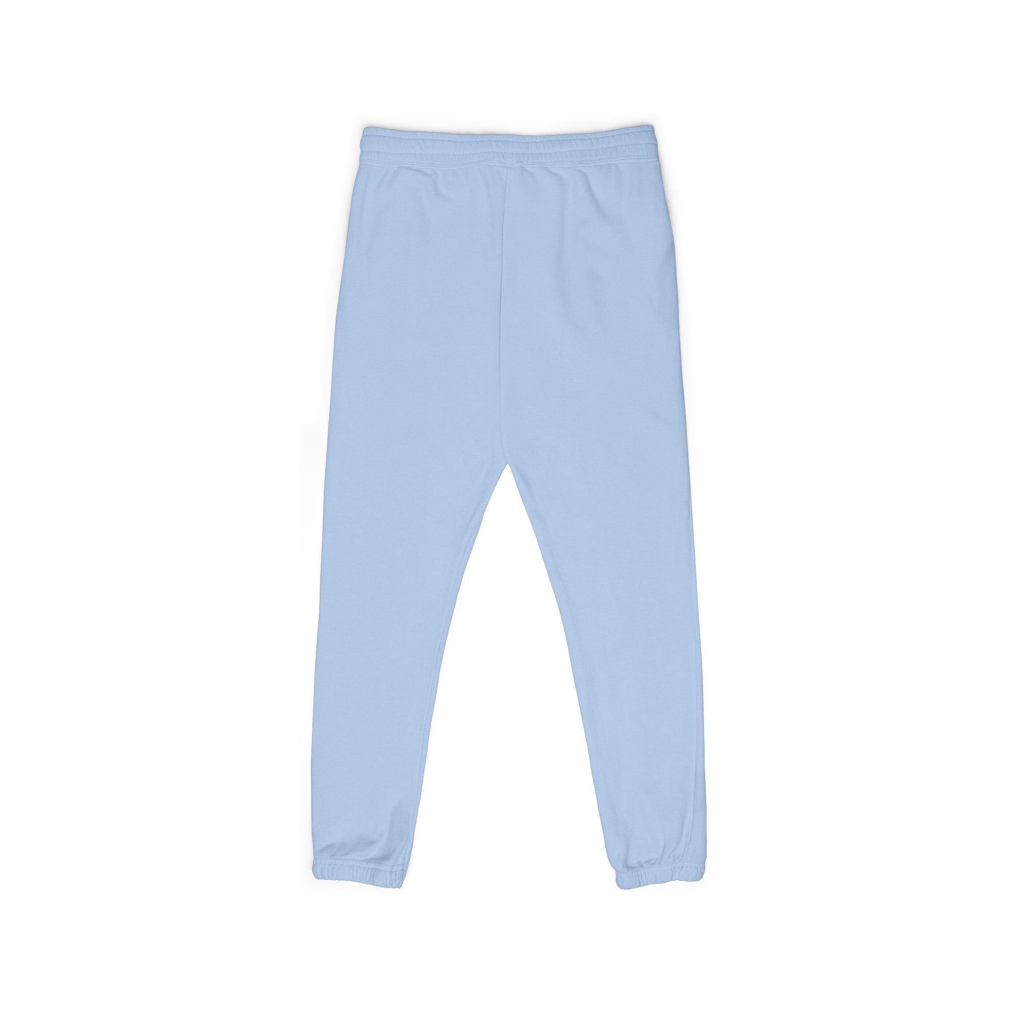 Crew Code Faded Logo Sweatpants — Garment-Dyed Fleece Joggers