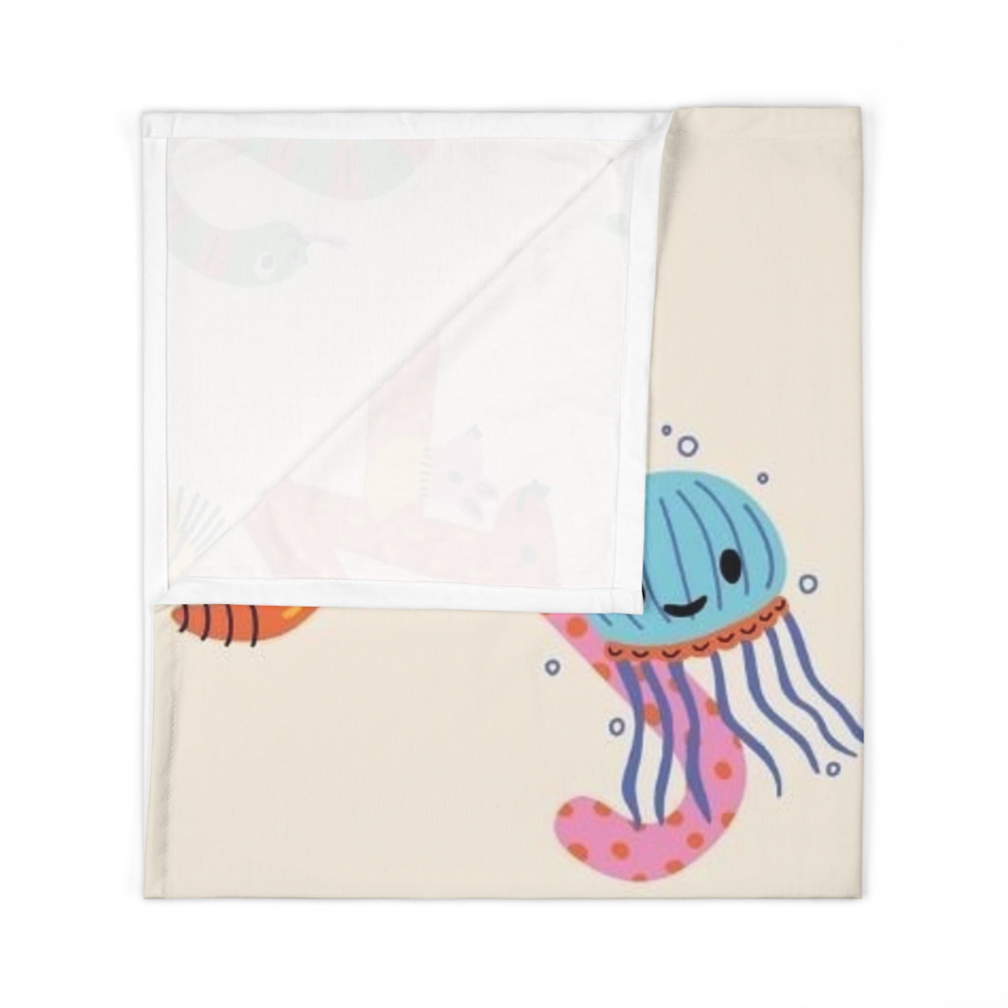 Alphabet Animal Baby Swaddle Blanket — Colorful ABC Nursery Swaddle